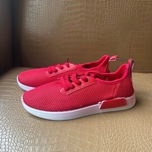 Twisted Dimitria Slip In And Step Out Red Womens Sneaker Shoe Size 7